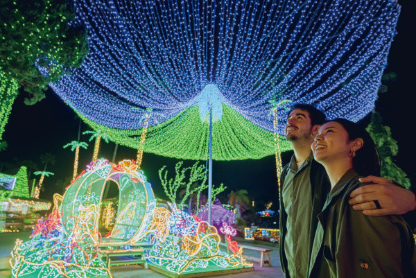 沖繩聖誕點燈2025|4大夢幻燈飾3000燈點亮琉球古城 美國村免費打卡附交通