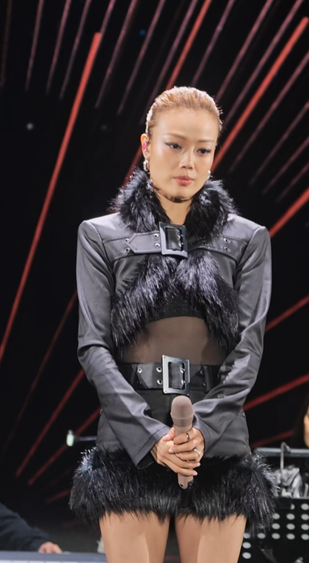 大埔宏福苑火災｜容祖兒強忍悲痛演出用音樂鼓勵災民！台上祈願粉絲無病無災！