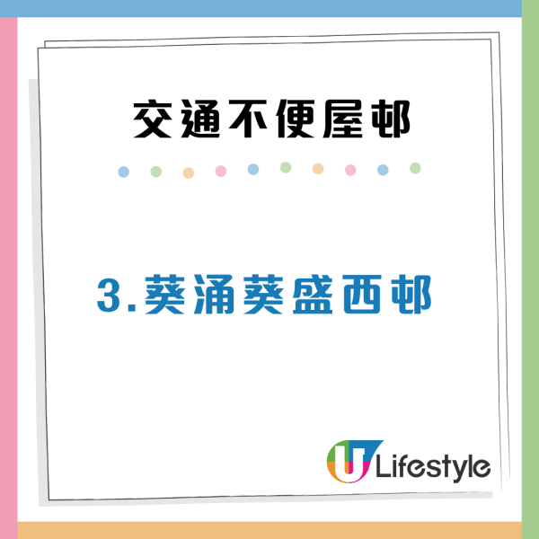 公屋派位｜市區變孤島？嚴選5大「交通地獄」屋邨 網民：住觀塘耐過天水圍出城