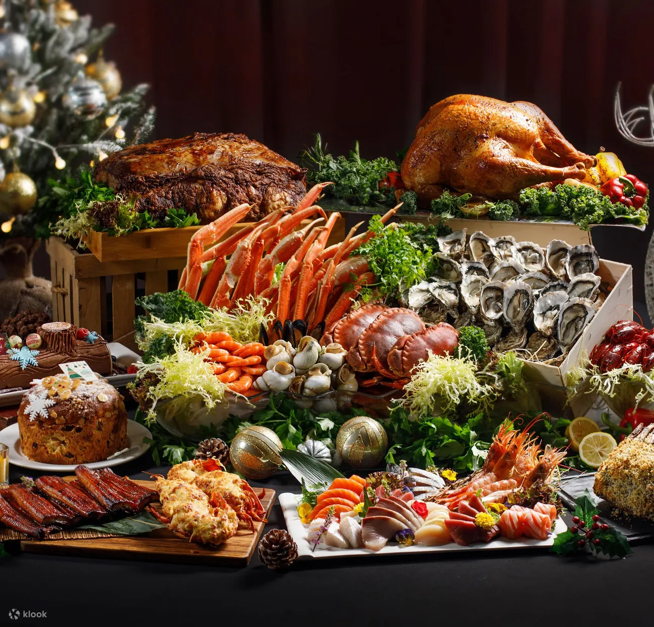 九龍海逸君綽酒店自助晚餐低至56折！3.5小時任食黑毛和牛火鍋/三文魚籽/生蠔/龍蝦