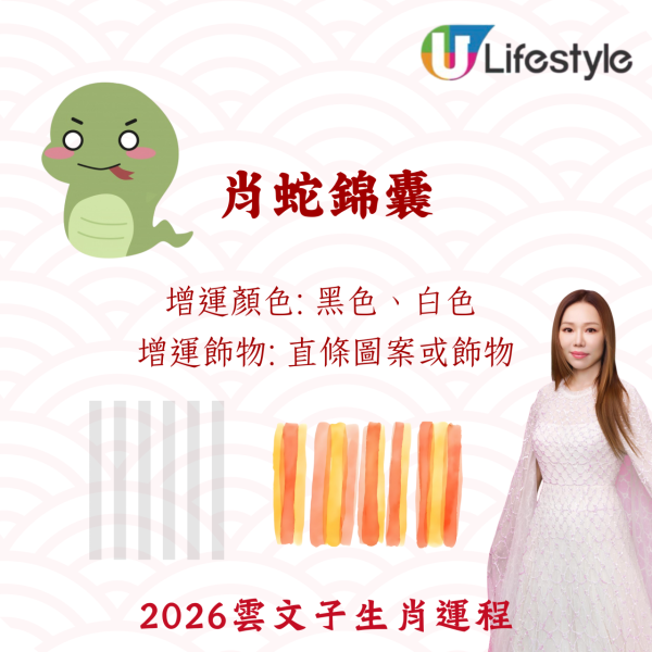 雲文子生肖運程2026|十二生肖開運錦囊!4生肖犯太歲化解法 開運顏色/飾物攻略