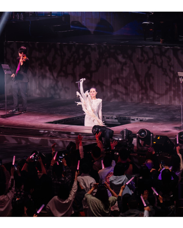 楊千嬅演唱會2025｜紅館第三場突發生驚險意外 特技人懸吊高空滯留至完場