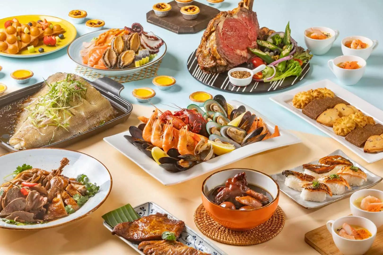 尖沙咀港青酒店YMCA再臨閣自助餐(圖片來源︰KKday)