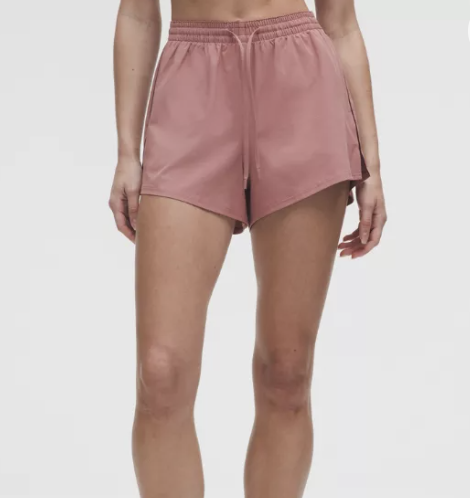 輕盈寬鬆剪裁高腰短褲 3