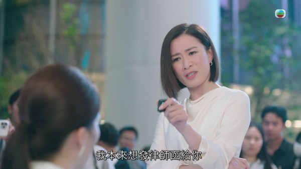 新聞女王2劇評|佘詩曼霸氣踩場KO陳曉華句句到肉 五分鐘對白微表情藐到爆盡顯視后功力