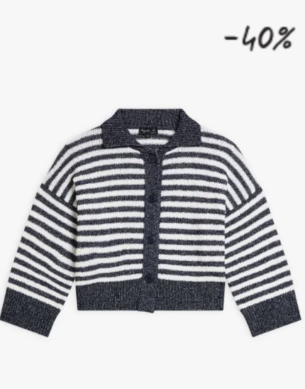 女裝棉質條紋 Lilou 外套 $2,394.00（原價$3990）