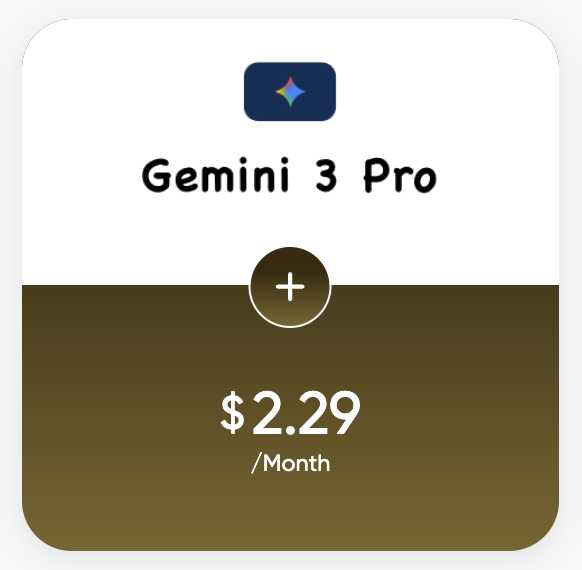 訂閱 App貴到嘔？網傳「共享大法」平 8 成！每月18蚊即玩 Gemini 3 Pro