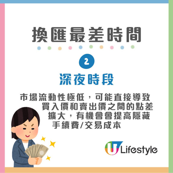 換匯時機攻略︱專家揭3大黃金時段換錢最划算 週末/半夜換錢匯率最差？