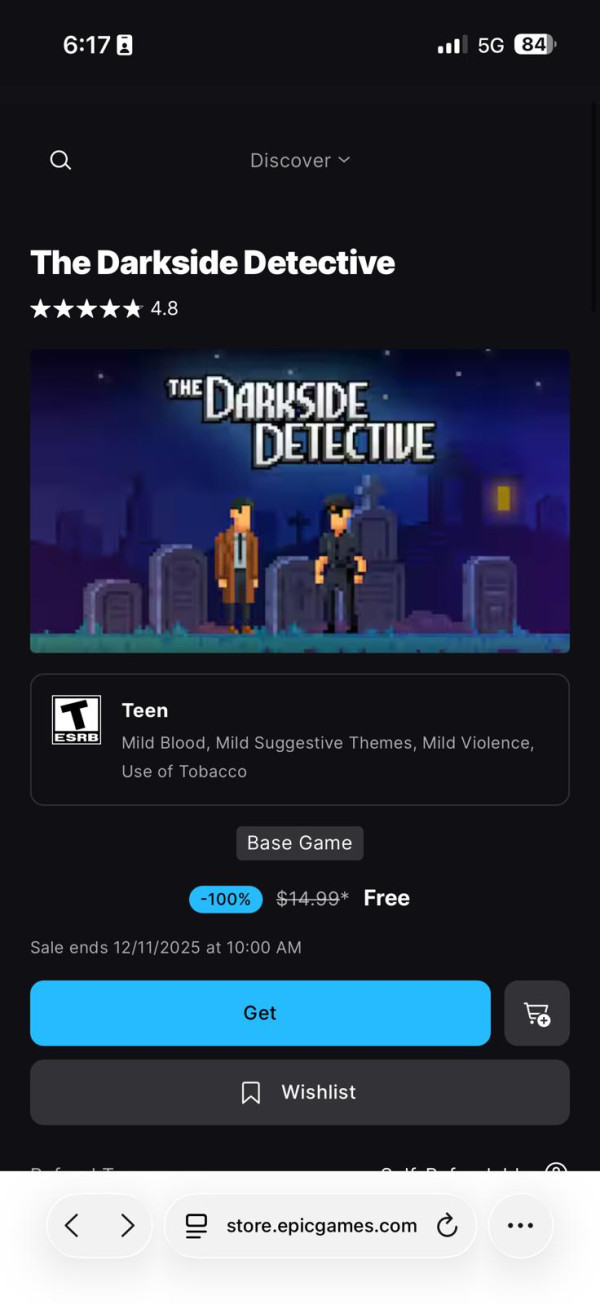 Epic Games 突發派錢？ 2 款大作限時 $0 免費領取 永久收藏即慳 $311