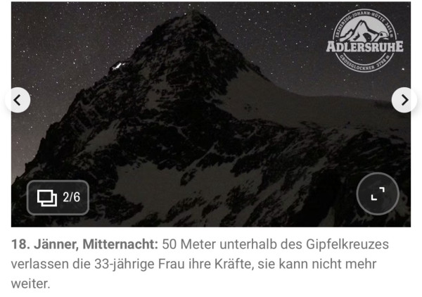 (圖:奧媒Heute) 33歲女遭男友丟棄雪山凍死 體感負20度困6小時 男友詭異涉過失殺人