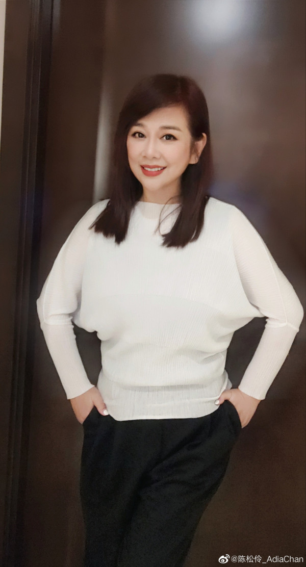 圖片來源:微博@陳松伶_AdiaChan