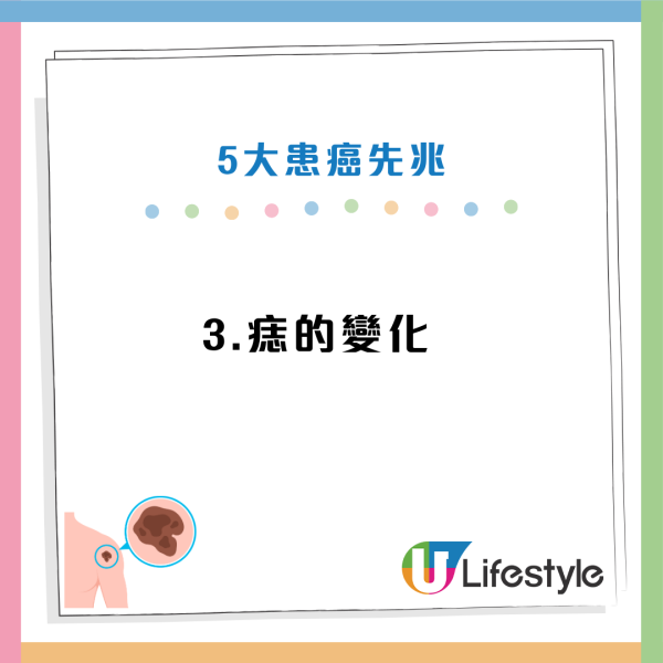 癌症先兆|30歲女忽視一粒墨變終喪命!5大「隱形殺手」易走漏眼:以為係痔瘡、背痛...