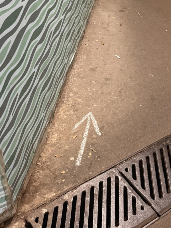 沙田驚現詭異「粉筆箭嘴陣」？沿路指往隧道盡頭寫ON HOME 真相超暖心