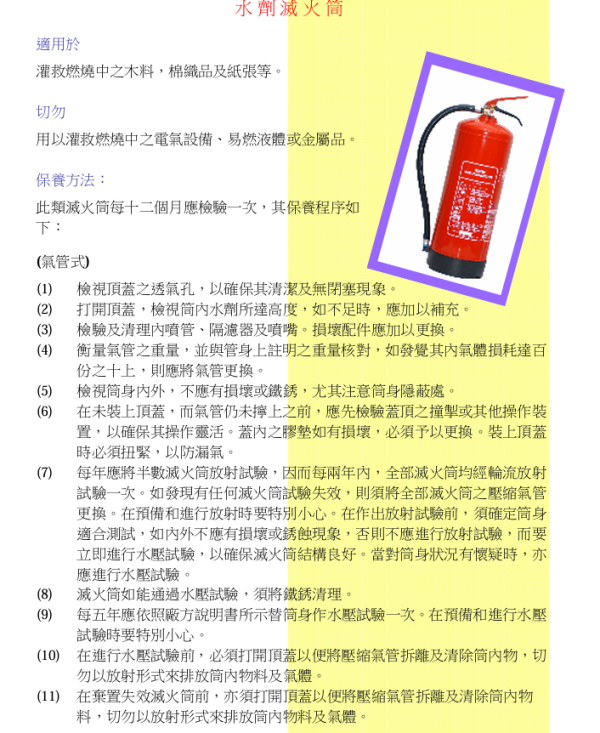 救火變放火？滅火筒用錯隨時變「助燃」消防處警告：呢一款切勿噴電器