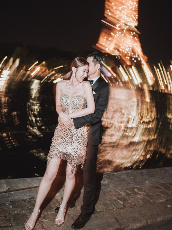 前TVB咪神陳婉衡倒數3個月舉行婚禮  遠赴法國曬巴黎鐵塔婚照谷胸上陣 