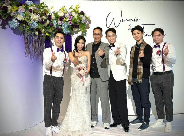 30歲TVB男藝人娶富家女豪搞婚禮著馬褂 五星級酒店筵開23席！晒巨型流星錘龍鳳鈪