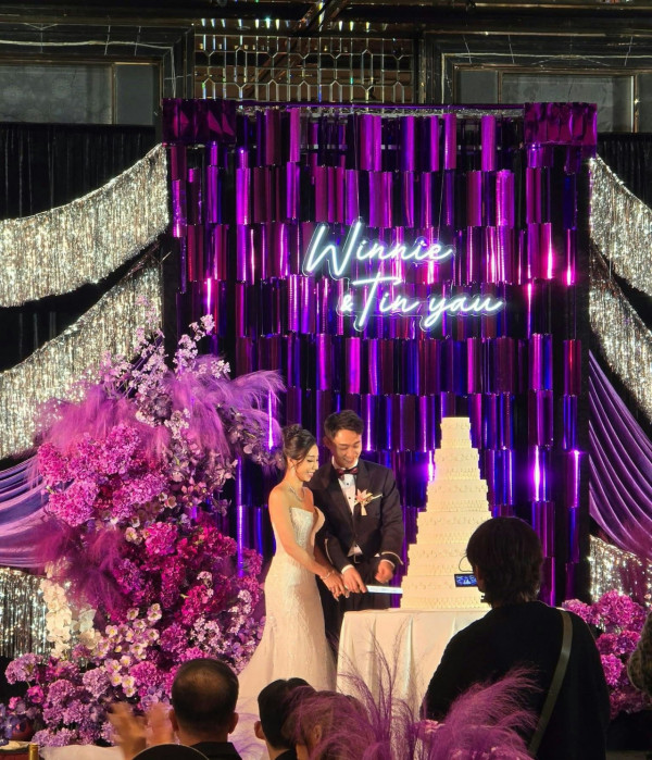 30歲TVB男藝人娶富家女豪搞婚禮著馬褂 五星級酒店筵開23席！晒巨型流星錘龍鳳鈪