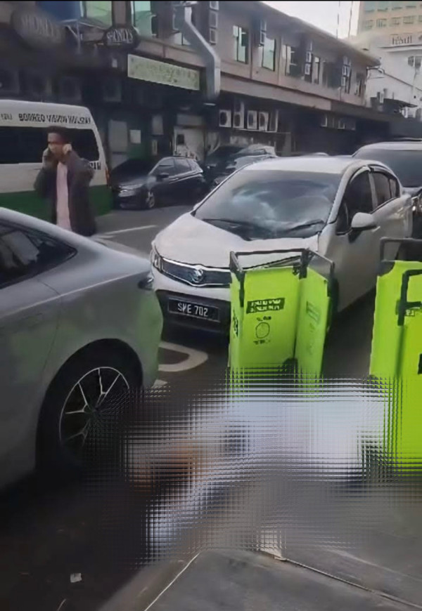 沙巴恐怖意外！女遊客9樓墮下砸爛私家車 丈夫崩潰嚎哭：老婆 