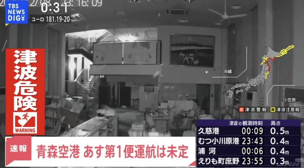 日本地震｜1 米海嘯威力有幾大？「水牆」影片瘋傳 殺傷力驚人