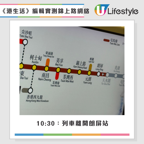 港鐵錦上路站「結界」終於解封！編輯實測3HK 5G入隧道「零斷網」煲劇：順到嚇親