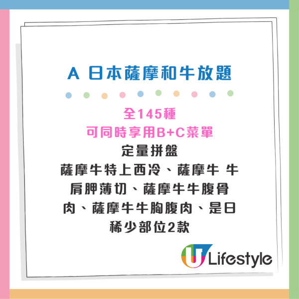 銅鑼灣日本和牛放題買一送一！無限時任食薩摩和牛/澳洲和牛/美國極上牛肉 共145款美食