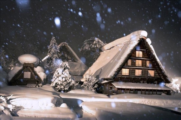 白川鄉點燈2026。圖片來源：KKday