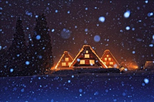 白川鄉點燈2026。圖片來源：KKday