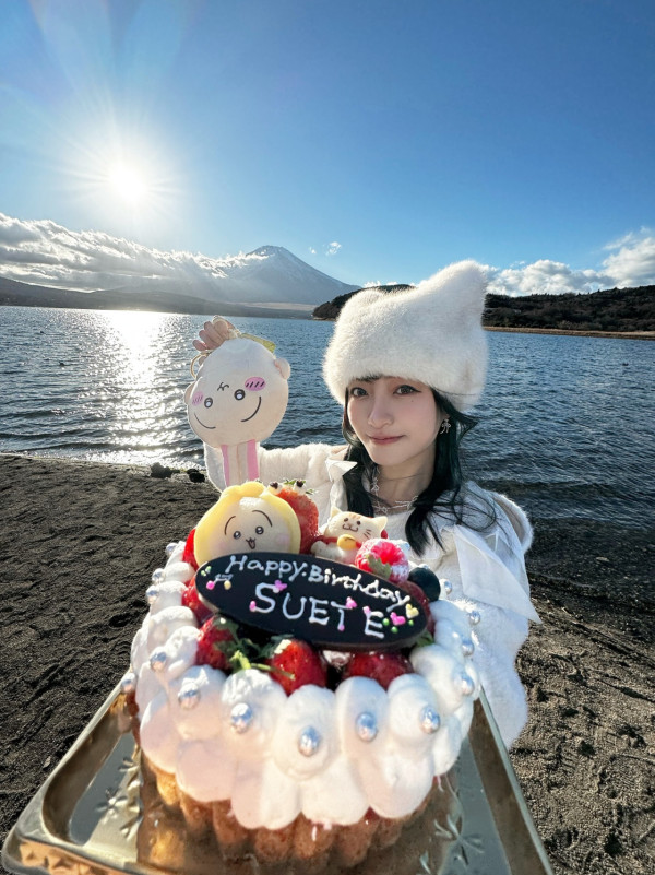 (圖片:IG@suet_e) 熱海花火大會|香港KOL雪兒為日本睇煙花自私行為道歉 認與霍哥遊日澄清已與前夫分居