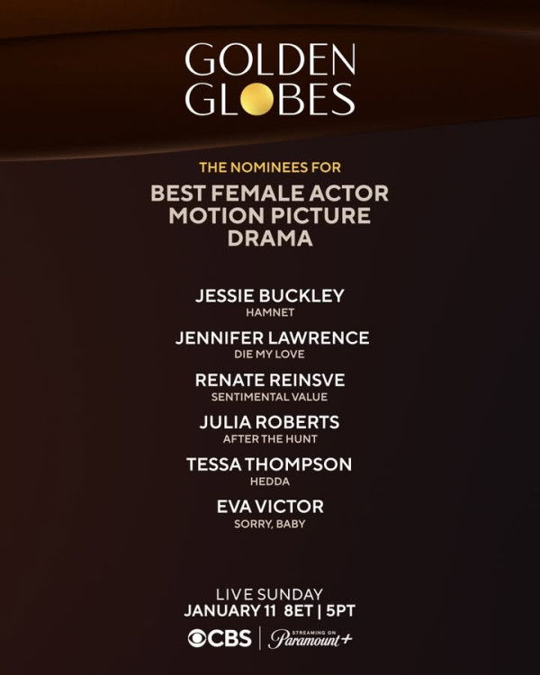 圖片來源：IG@goldenglobes