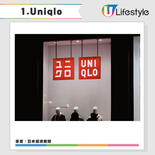 圖片來源：USJ、迪士尼、Pokemon、Nike、白之戀人、GU、Onitsuka Tiger 、資生堂、Royce'、Uniqlo