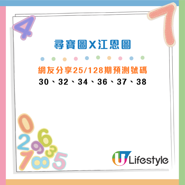 $8000萬六合彩周四攪珠！網友自製三元神數法貼號碼 尋寶圖再發力上期預測中4個？