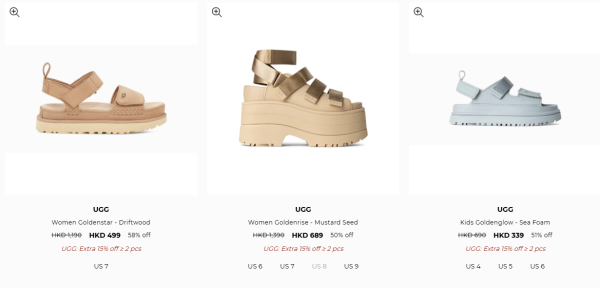 UGG年末開倉低至3折！一連5日 雪靴/毛拖鞋/毛毛袋/外套/運動鞋$500起！