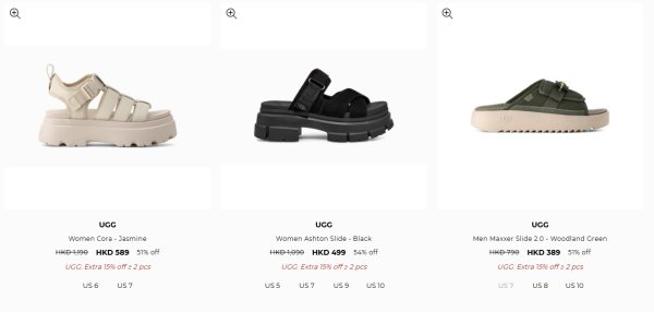 UGG年末開倉低至3折！一連5日 雪靴/毛拖鞋/毛毛袋/外套/運動鞋$500起！