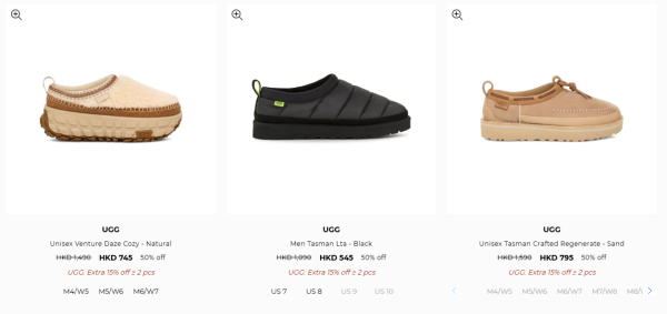 UGG年末開倉低至3折！一連5日 雪靴/毛拖鞋/毛毛袋/外套/運動鞋$500起！