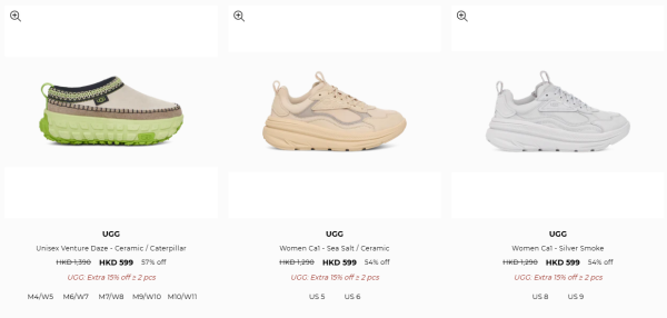 UGG年末開倉低至3折！一連5日 雪靴/毛拖鞋/毛毛袋/外套/運動鞋$500起！