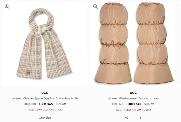 UGG年末開倉低至3折！一連5日 雪靴/毛拖鞋/毛毛袋/外套/運動鞋$500起！