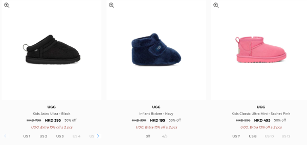 UGG年末開倉低至3折！一連5日 雪靴/毛拖鞋/毛毛袋/外套/運動鞋$500起！