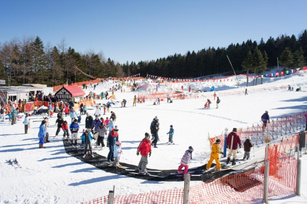 富士天滑雪場。圖片來源:KKday 富士天滑雪場。圖片來源:KKday