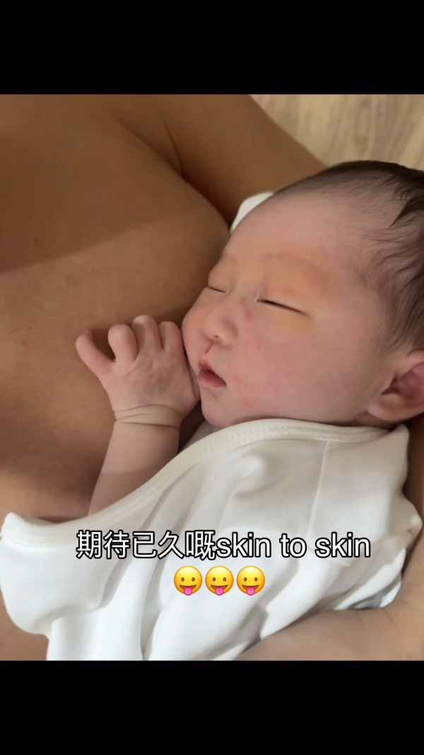 方力申宣布太太提早誕下囡囡！一家三口首張全家福合照！IG報喜母女平安