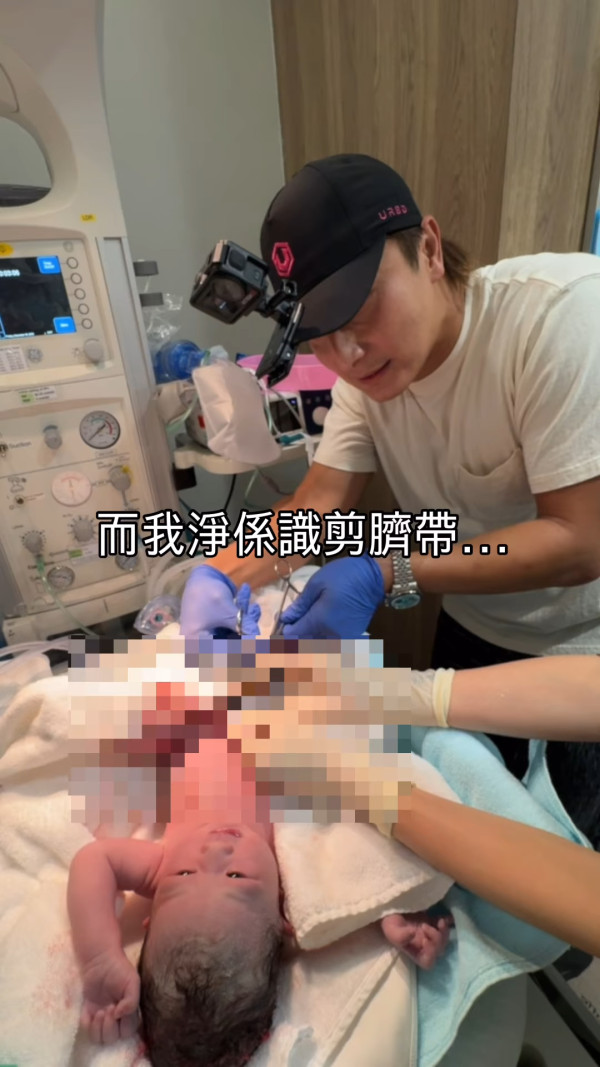 方力申宣布太太提早誕下囡囡！一家三口首張全家福合照！IG報喜母女平安