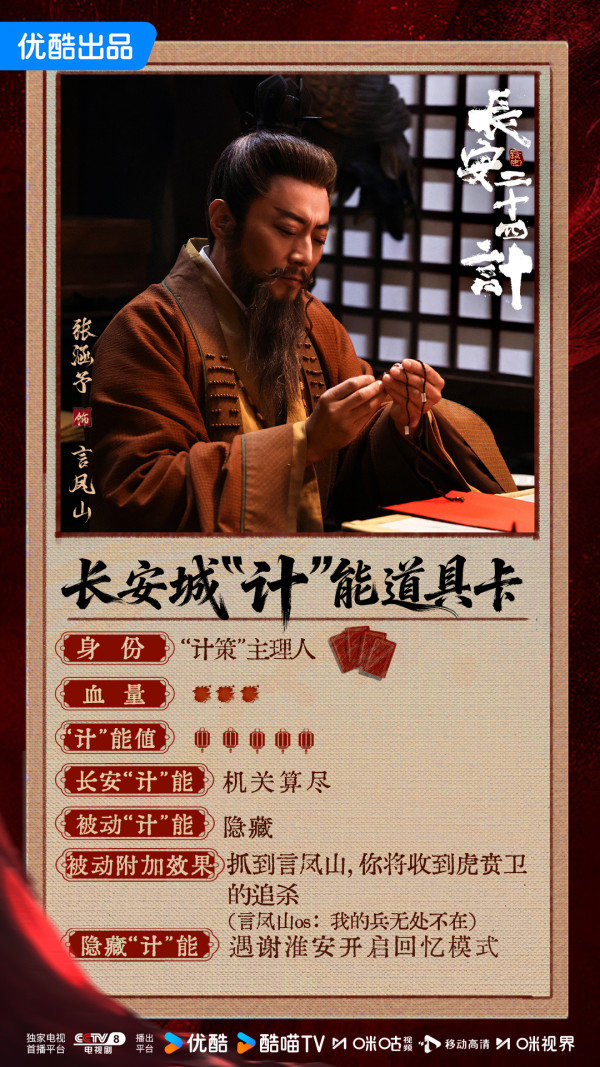 長安二十四計線上看(圖片來源:微博@長安二十四計)