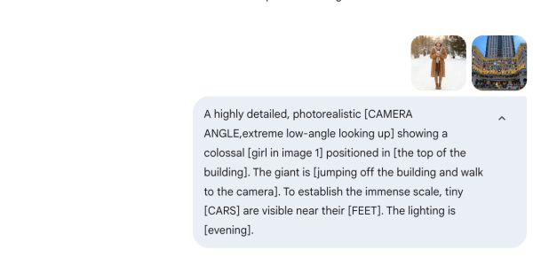 聖誕IG新玩法 Gemini免費生成「進擊的巨人」景越大越震撼【附實測有片】