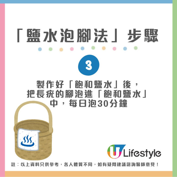 腳底疣救星！研究指每天鹽水泡腳30分鐘助清除頑固疣 98%患者疣消失半年不復發