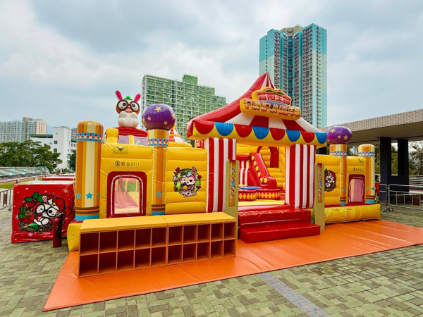冒險樂園充氣彈床嘉年華登陸樂富！挑戰5米極速滑梯/9大關卡+門票優惠一覽