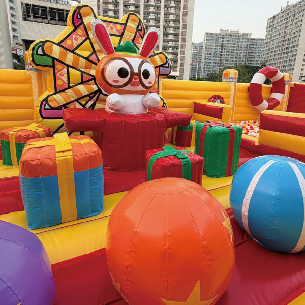 冒險樂園充氣彈床嘉年華登陸樂富！挑戰5米極速滑梯/9大關卡+門票優惠一覽