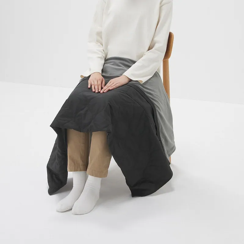 MUJI「4用神毯」Threads爆紅!$128變身披肩/圍裙/收納變咕𠱸 網民:愛到無法放手