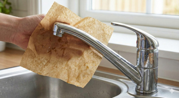 大掃除必睇｜日網爆紅水龍頭去水垢神招！網友實測廚房1物簡單一抹即回復光潔！成本唔使5毫 