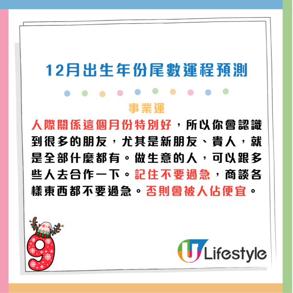 12月運程預測|陳定幫:出生年份尾數「2」恐生腫瘤?這尾數有血光之災!3 類人財運最旺