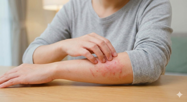 癌症先兆｜皮膚痕以為濕疹？女子半夜「濕身」揭患淋巴癌！醫生：這 4 種痕癢情況極危險