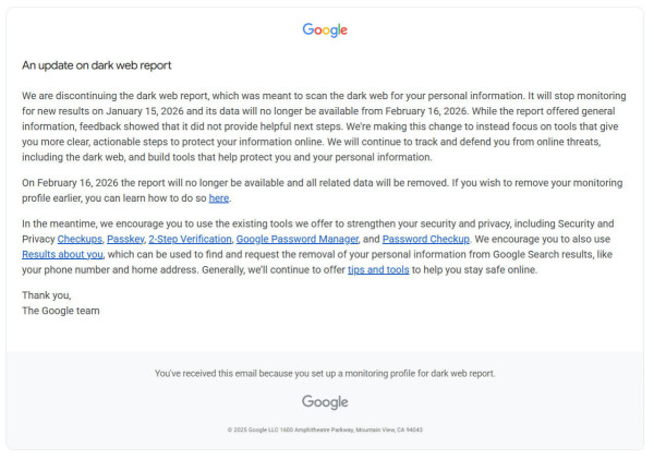 你的資料已在暗網流出？Google 突斬「免費監測」神器 自救必備呢 1 個免費網站